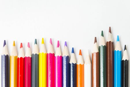 Colored pencilsの写真素材