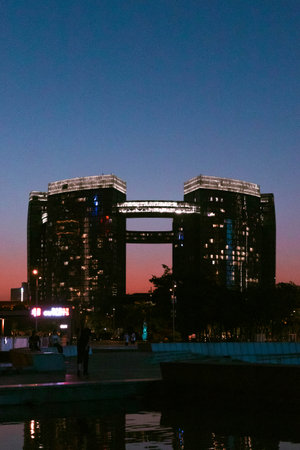 new city citizen center in Hangzhou