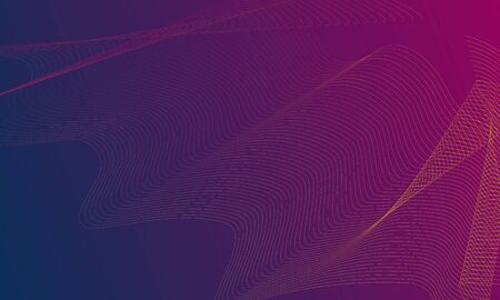 abstract motion wave with half tone backgroundのイラスト素材