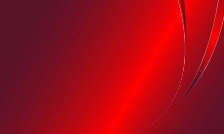 red metallic curve frame designのイラスト素材