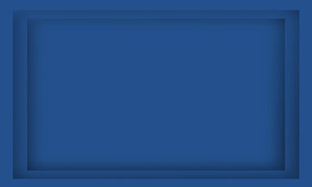 Simple square frame overlap templateのイラスト素材