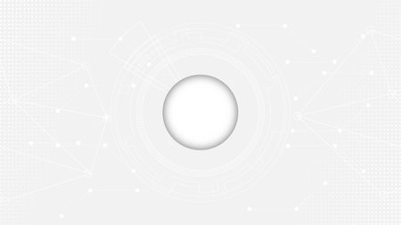 modern minimal monochrome tech graphic backgroundのイラスト素材