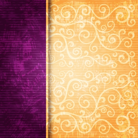 Abstract vector floral illustration のイラスト素材