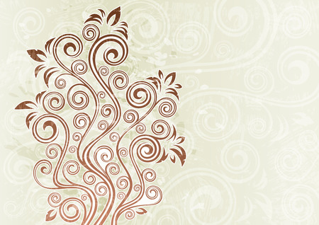 Floral backgroundのイラスト素材