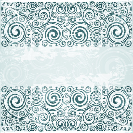 Vintage floral backdrop.のイラスト素材