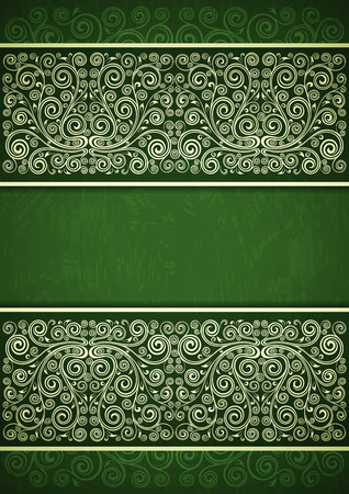 vintage floral backgroundのイラスト素材