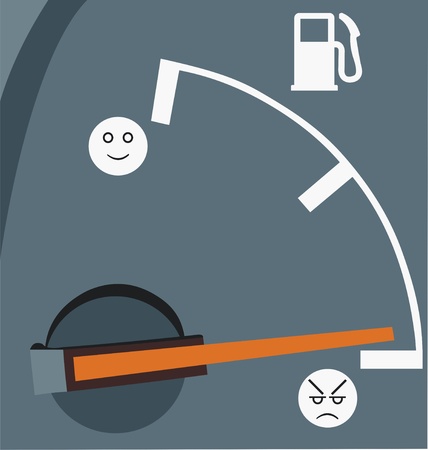 Fuel dush boardのイラスト素材