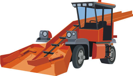 Snowblowerのイラスト素材