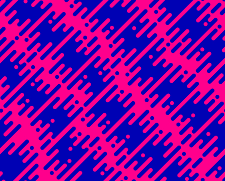 Abstract seamless pattern with flat geometric diagonal lines. Vector illustration in liquid style....