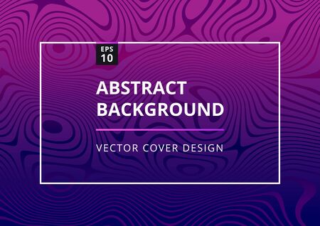 Colorful abstract geometric background design. Wavy gradient texture. Trendy fluid flow shapes composition. Modern design template for brochure, poster, baner and presentation. Vector illustrationのイラスト素材