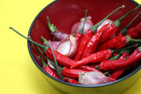 chilies and onions