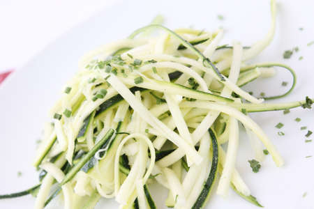 salad of zucchiniの写真素材
