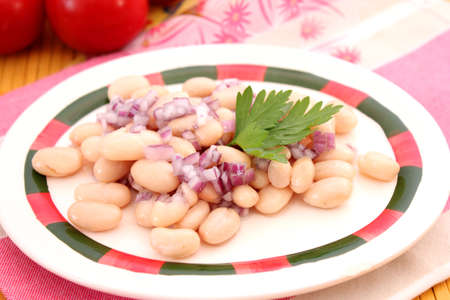 Salad of beansの写真素材