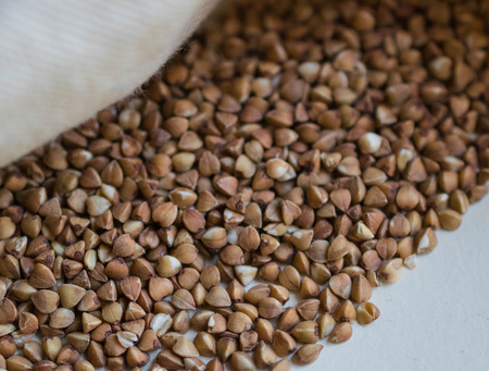 raw groats and cereals backgraundの写真素材