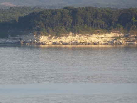 above the seaの写真素材