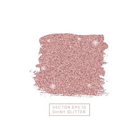 Shiny coral pink glitter vector background. Shiny sparkling star dust texture for luxury rich greeting card. Isolated  abstract square Shape design element.のイラスト素材