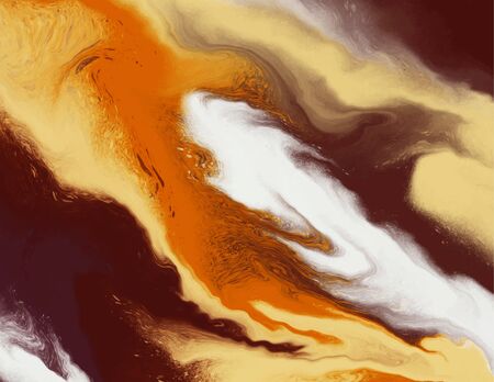 Coffee  brown marble abstract background template.Modern and original liquid texture.Good for design covers, presentation, invitation, flyers, posters, business cards and social media.のイラスト素材