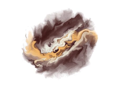 Coffee  brown marble abstract background template.Modern and original liquid texture.Good for design covers, presentation, invitation, flyers, posters, business cards and social media.のイラスト素材