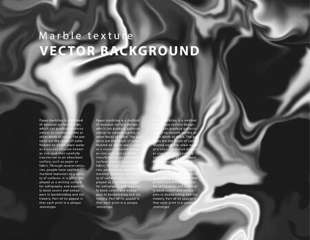 Vector abstract monochrome holographic iridescent pattern.Black and white gradient background in modern   colors. 
Good for wallpaper,cover, book, printing, gift card, fashion design.のイラスト素材