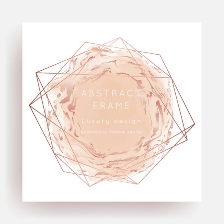 Golden Marble abstract creative background with space for text.Vector design pattern template.Good for design covers, presentation, invitation, flyers, posters, business cards, menu and social media.のイラスト素材