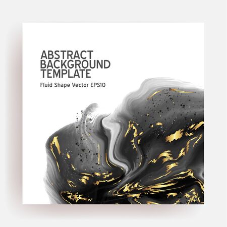 Golden Marble abstract creative background with space for text.Vector design pattern template.Good for design covers, presentation, invitation, flyers, posters, business cards, menu and social media.のイラスト素材