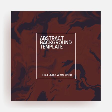 Coffee  brown gold marble abstract background template.Modern and original liquid texture.Good for design covers, presentation, invitation, flyers, posters, business cards and social media.のイラスト素材