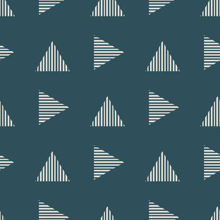 Vector abstract seamless pattern. Geometric elements in Boho style. Good for wall decoration, postcard or brochure cover design. Minimalist Mid century modern shapes.のイラスト素材
