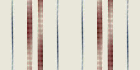 Modern french Farmhouse pattern in teal blue, burgundy red and beige colors. Seamless vector background. Linen vintage kitchen fabric. Textile ribbon trim texture.のイラスト素材