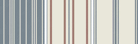 Modern french Farmhouse patterns set  in teal blue, burgundy red and beige colors. Seamless vector background. Linen vintage kitchen fabric. Textile ribbon trim texture.のイラスト素材