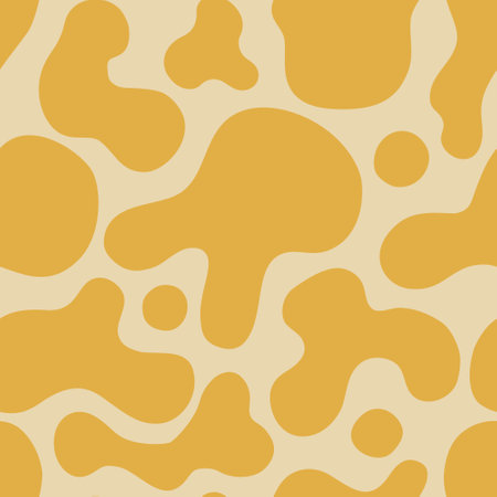 Groovy lava lamp  Y2K  Psychedelic vector background. Seamless fluid pattern in70s Retro Disco Style. Funky summer abstract modern aesthetic  print.Wall frame poster, banner or Social Media template.のイラスト素材