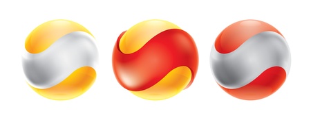 Business Abstract Bubble icon  Corporate, Media, Technology  Logo design templateのイラスト素材