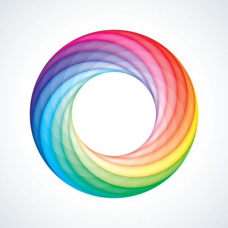 Abstract Infinite Loop Sign Template. Corporate Icon. 12 Pieces Shape. のイラスト素材