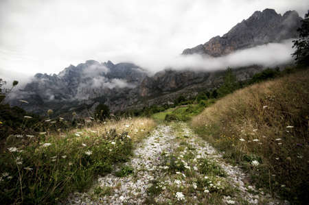 Valle de Valdeonの写真素材