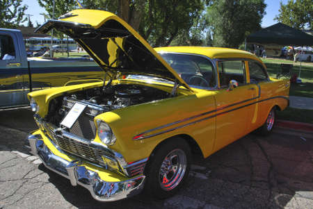 Exhibition of vintage cars, Flagstaff  Arizona  September 2008のeditorial素材