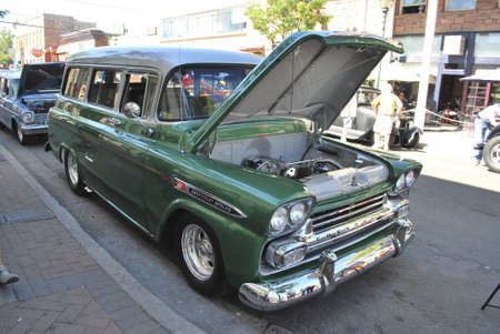 Exhibition of vintage cars, Flagstaff (Arizona) September 2008のeditorial素材
