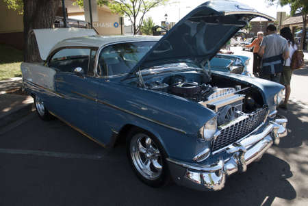 Exhibition of vintage cars, Flagstaff (Arizona) September 2008のeditorial素材