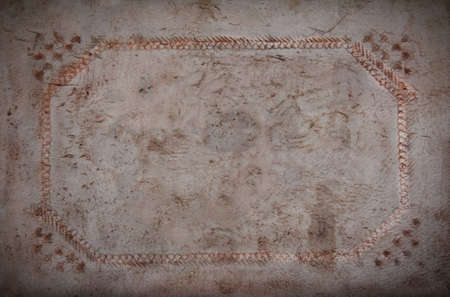 Leather texture with frameの写真素材