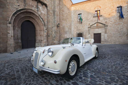 Classic Wedding Car, Caceres (Spain) のeditorial素材