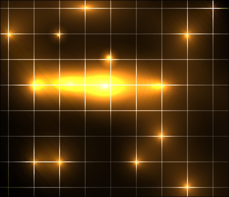 Nice colorful glowing circle vector background for your creative workのイラスト素材