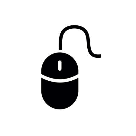 mouse icon vectorのイラスト素材
