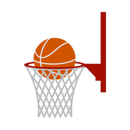basketball icon vectorのイラスト素材