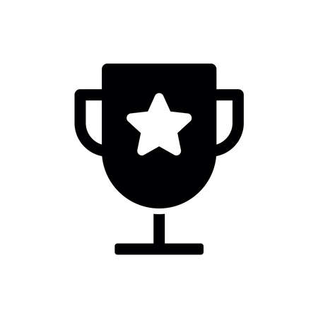 winner cup icon vectorのイラスト素材