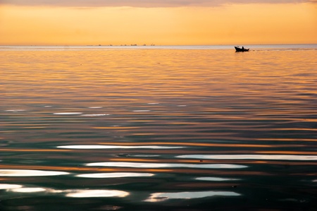 Haikou  Bay views, Hainan Island, Chinaの写真素材