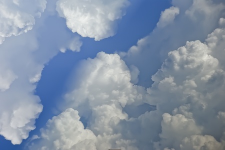 Cloud background imageの写真素材