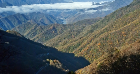 Shennongjia mountains beautiful landscapeの写真素材