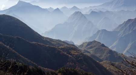 Shennongjia mountains beautiful landscapeの写真素材