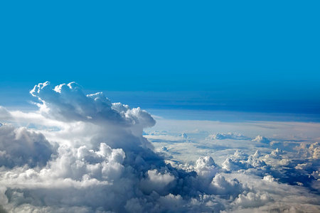 Sky cloud background imageの写真素材