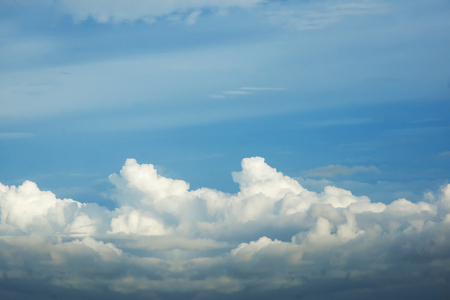 Sky cloud background imageの写真素材