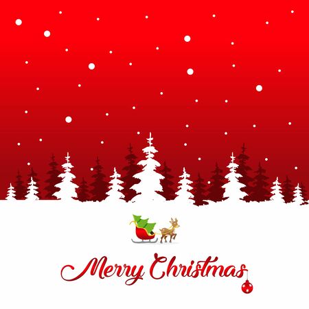 Merry Christmasのイラスト素材