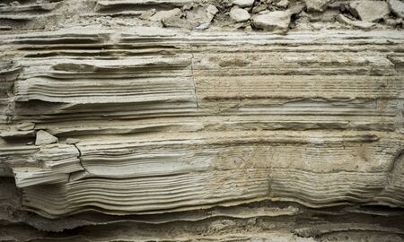 Texture of weathered earth. Canyon Macro Background Image